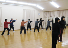 うずまさ健康ホールの様子